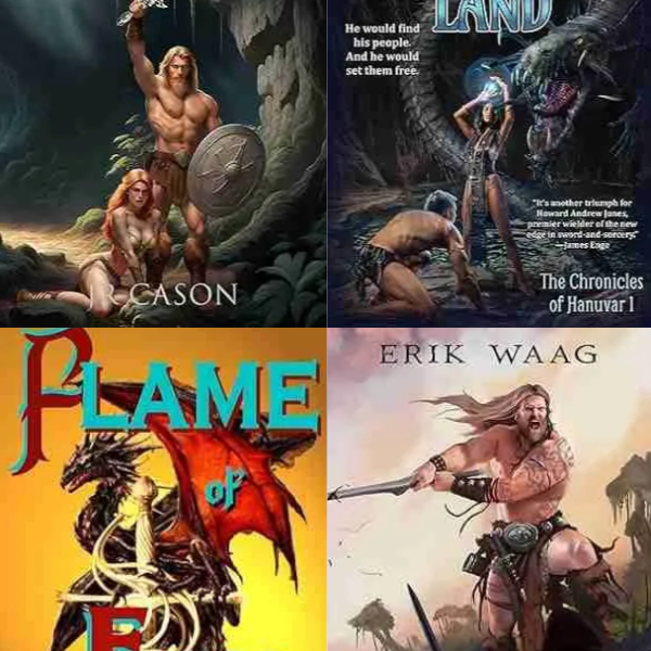 5 recents sword and sorcery novels by new authors